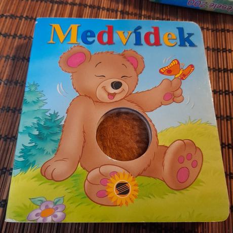 Kniha pro děti medvídek,