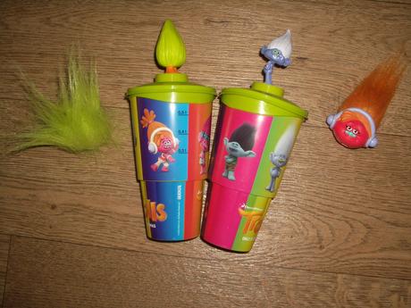 Kelímky trollové 2ks,