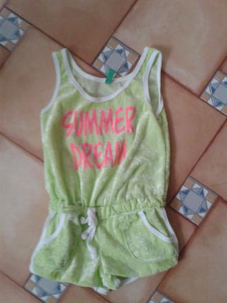 Letní overal benetton, benetton,104
