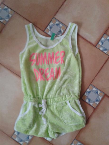 Letní overal benetton, benetton,104