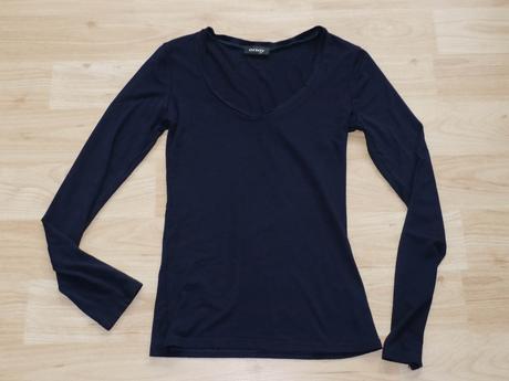 Tmave modre triko s dlouhym rukavem orsay xs, orsay,xs