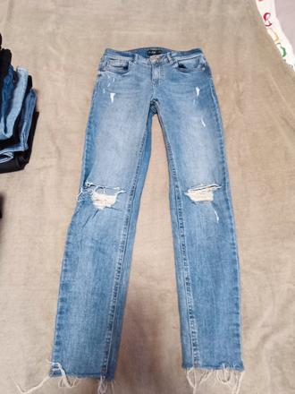 Pružné rifle džíny, f&f,38