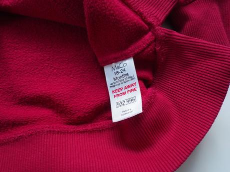 Mikina vel 92, m&co,92