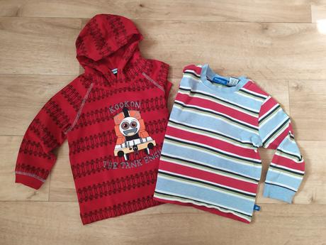 Trička s dlouhým rukávem pro kluky, 92