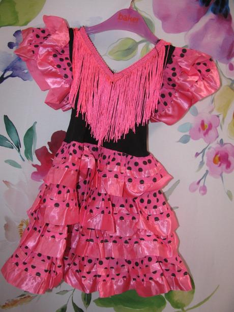 Maškarní šaty-španělská tanečnice,