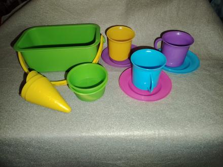 Zmrzlinový set + hrnečky, 