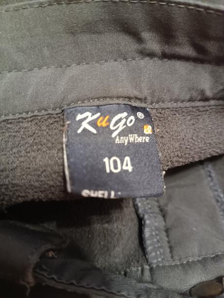 Softshellové kalhoty, kugo,104
