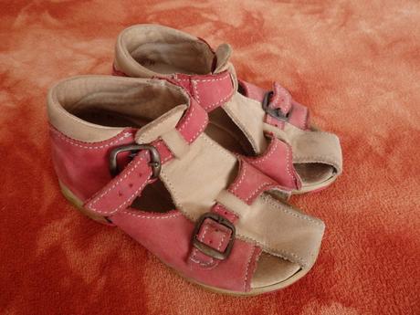 Kožené sandále santé vel. 25, santé,25