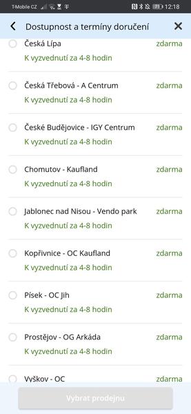 Nebydlí dobrá duše poblíž Sportisima? Potřebovala bych vyzvednout sandálky