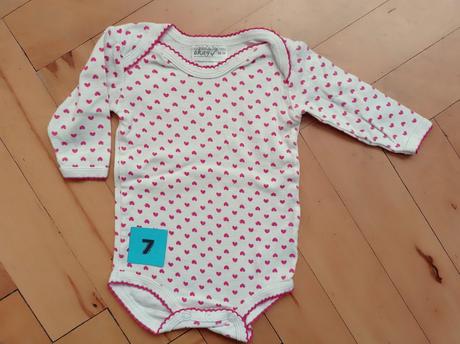 Body dlouhý rukáv 62, h&m,62