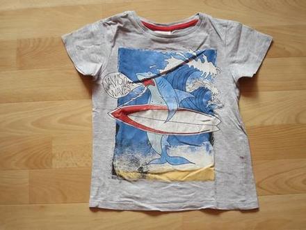 Tričko se žralokem, h&m,110