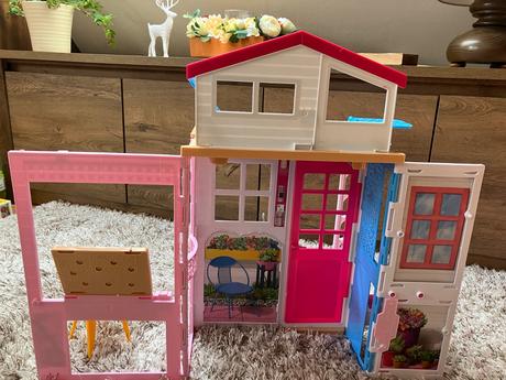 Barbie dům skládací 2v1, 