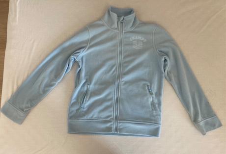 Světlá fleece mikča, 146