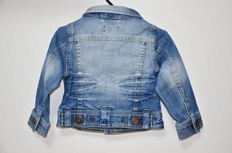 Světle modrá džínová bundička zn. h&m vel. 86, h&m,86