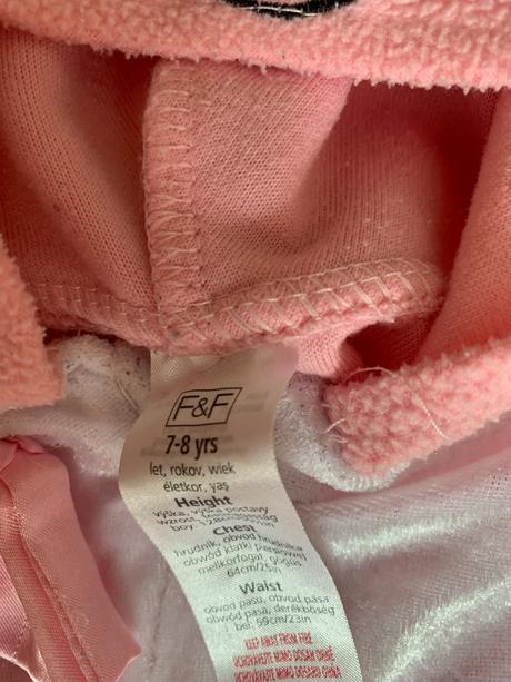 Overal & pyžamko f&f vel. 122/128, f&f,122