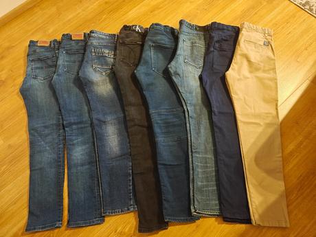 Džíny chlapecké vel. 158-164 (12-13 let), tommy hilfiger,164
