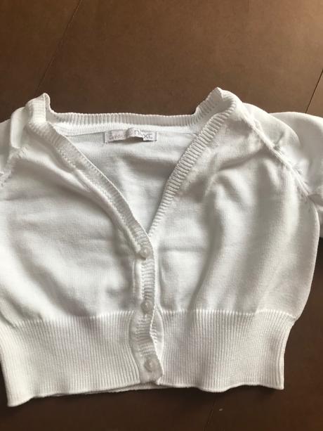Svetrové bolérko next - v.4/5 let 3/4 rukáv, next,110
