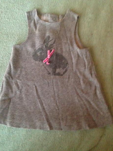 Dívčí šaty králíček, f&f,62