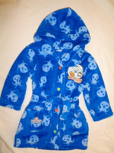 Kouzelný měkoučký flízový župan s medúzkami, bhs,92