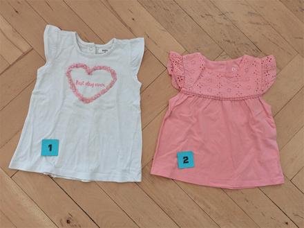 Triko bez rukávu 86, baby club,86