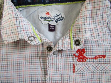 Košile zn.sengent major+tričko zn.liegelind vel.80, 80