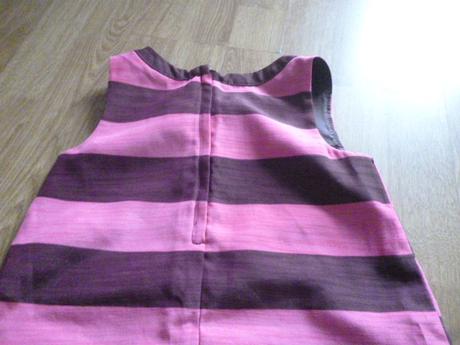 Pruhaté šaty 6-7 h-m, h&m,122