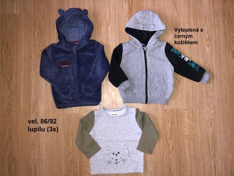 Sada oblečků pro chlapečka, 86–98