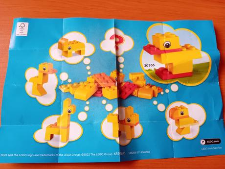 Lego sestav si své zvířátko, 