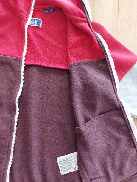 Kvalitní mikina, teplá, jack jones, vel. 140, jako, 140