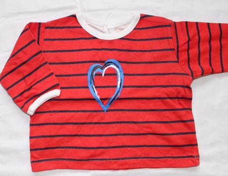 C221. tričko se srdíčkem 0-3 měs., mothercare,56