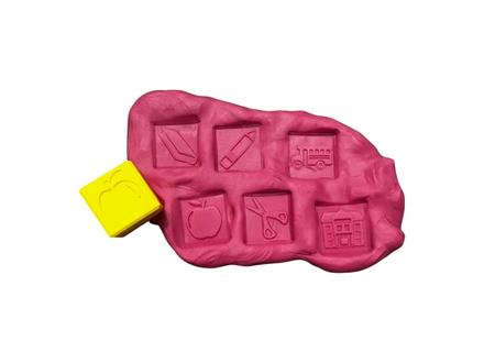 Otiskávací kostka - škola, 