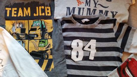 Trička a tílka 8 ks, 104