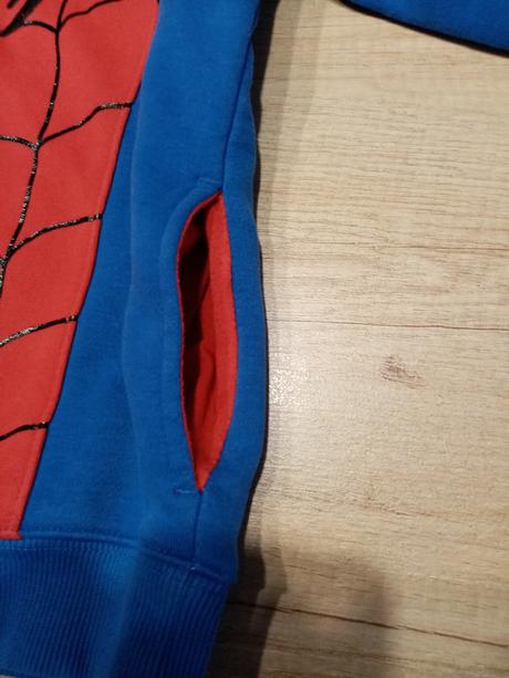 Tepláková mikina spiderman vel. 122/128, marvel,122