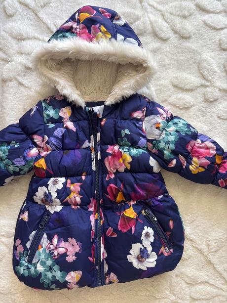 Krásná zimní bunda - v.12/18 měs., marks & spencer,86