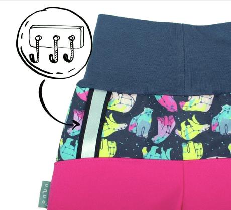 Holčičí softshellové kalhoty unuo s fleecem růžové, unuo,128 / 134