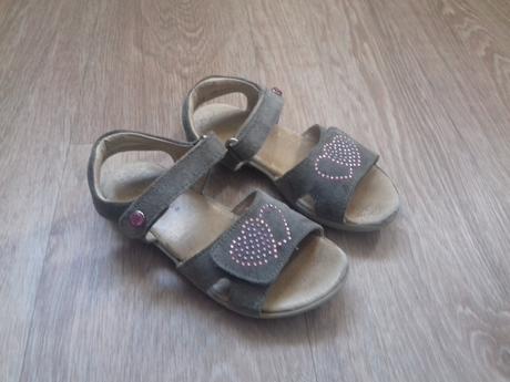Kožené sandálky, richter,28