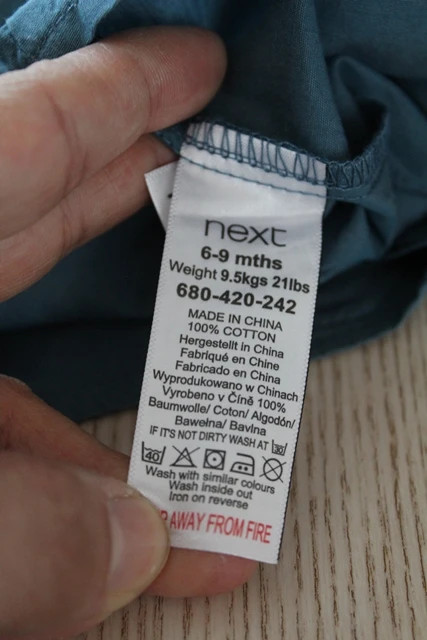 Košile vel. 6 - 9 m, next,74