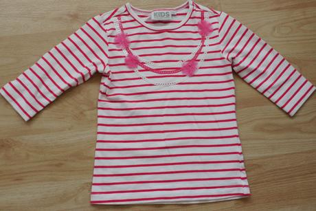 Kids and friend tricko pruhovane 3/4 rukav, 104