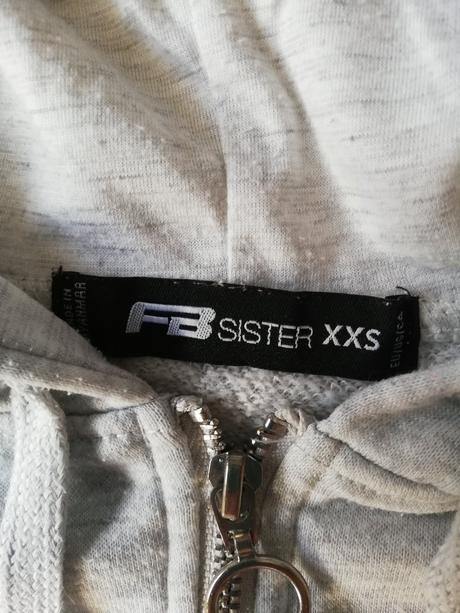 Mikina dívčí melírovaná m, vel. xxs., xs