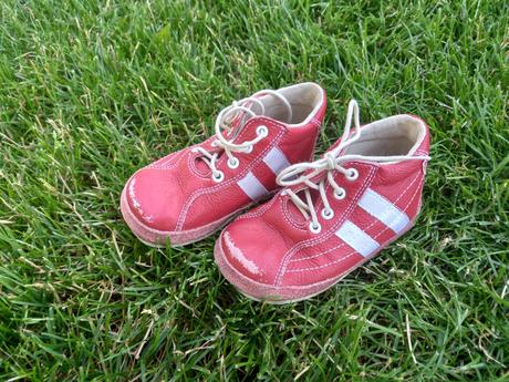 Kožené boty, stélka 14 cm, pegres,21