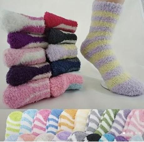 Krásné nové teplé ponožky 6 párů, 40