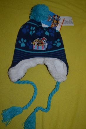 Oteplená  čepice patrola,74-98, nickelodeon,74 / 80 / 86 / 92 / 98