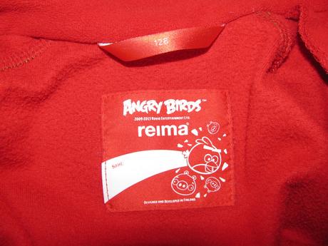 Fleecová mikina angry birds - reima, reima,128
