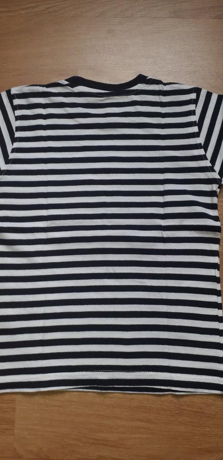 Pruhované tričko kočka, 122