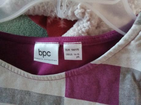 Bavlněné šaty, bonprix,164