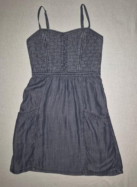 Riflové letní šaty,vel,xs/s, american eagle,xs
