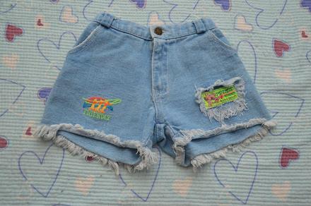 Letní džínové kraťasy 116/122/128, 122