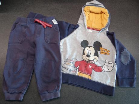 Teplákovka mickey mouse, c&a,86