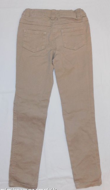 I168. dívčí úzké džíny 6-7 let, tu,122