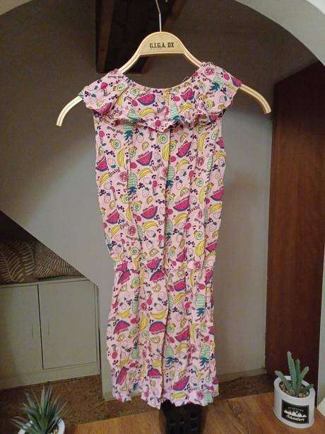 Letní overal s ovocem 158/164, kik,164